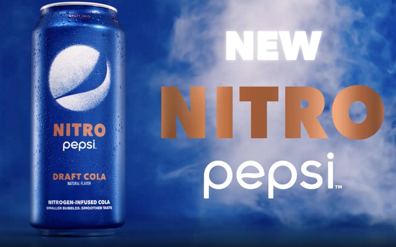百事推出首款氮气可乐「Nitro Pepsi」