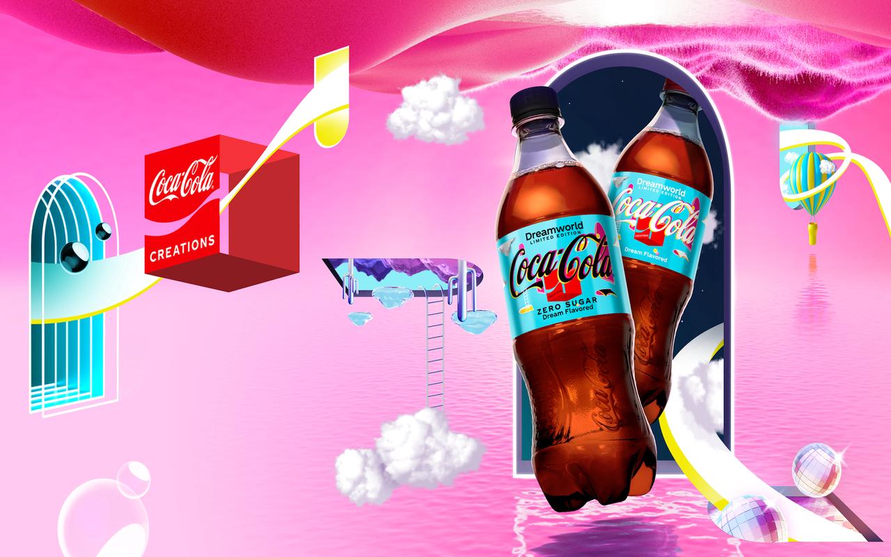可口可乐推出「Coca-Cola Dreamworld」口味可乐