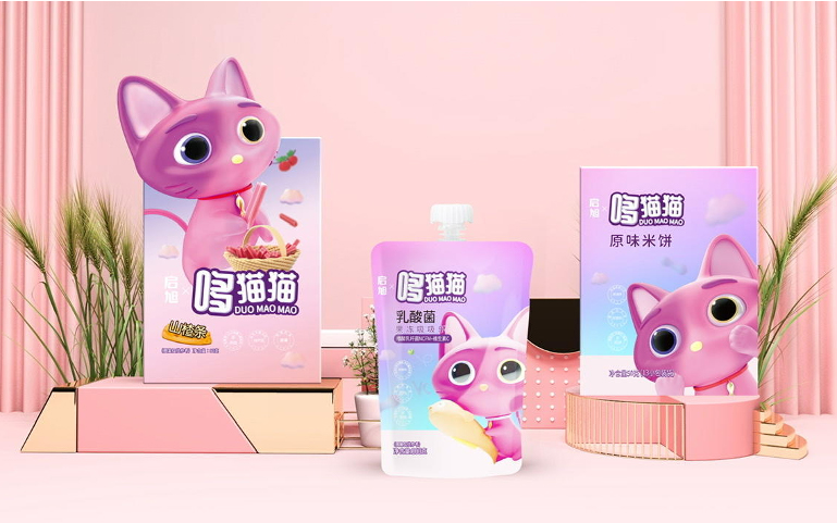 新锐儿童食品品牌「启旭哆猫猫」获数百万美金天使轮融资，为中国儿童打造新时代的零食产品