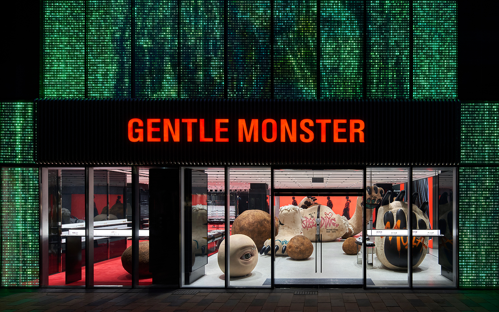 GENTLE MONSTER 全球最大单品牌眼镜旗舰店于北京三里屯南区开业