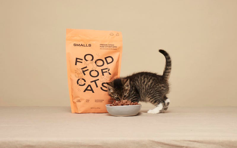 专注于猫咪鲜粮，猫粮品牌「Smalls」获 1900 万美元融资
