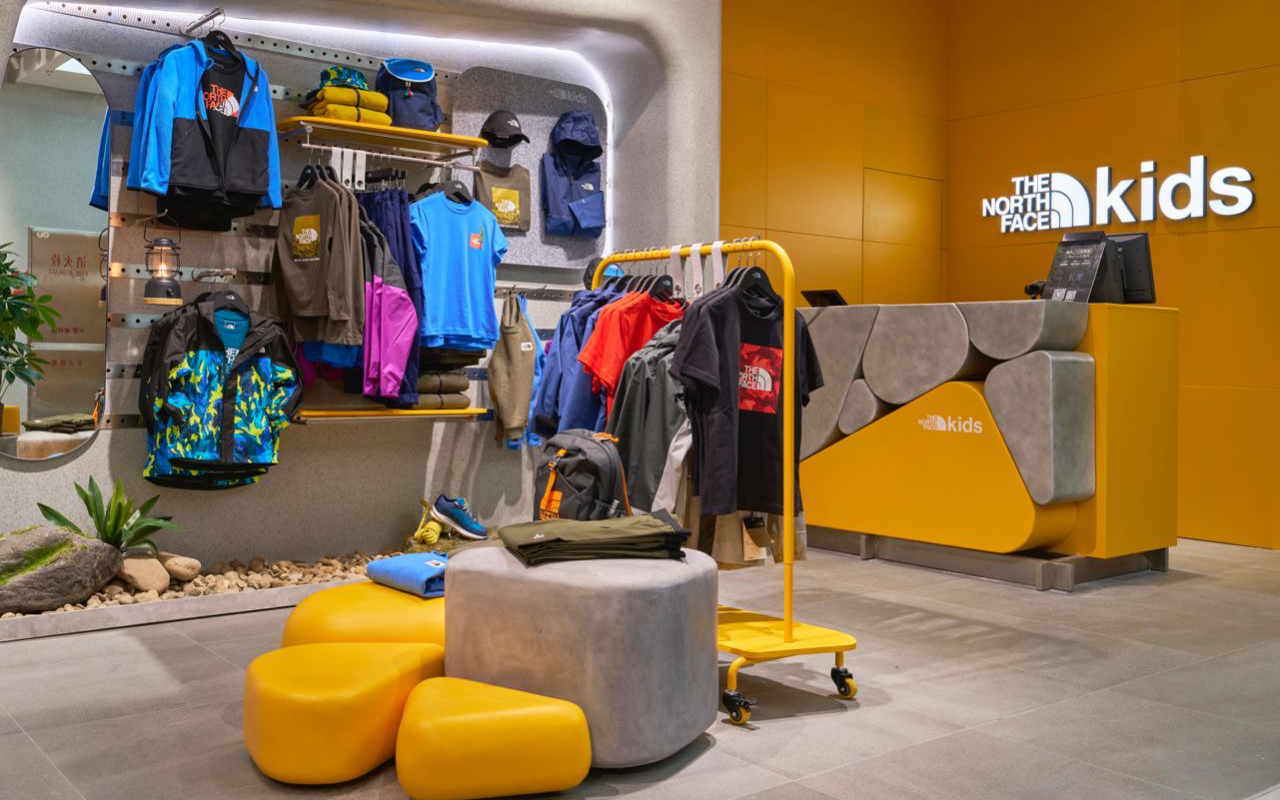 「TheNorthFace北面」大中华区首家概念童装店开幕