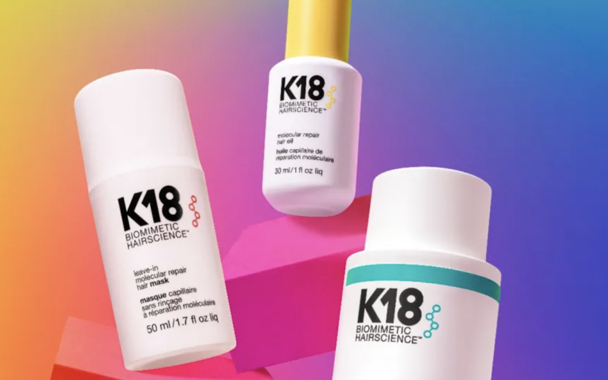 联合利华收购生物科技护发品牌 K18
