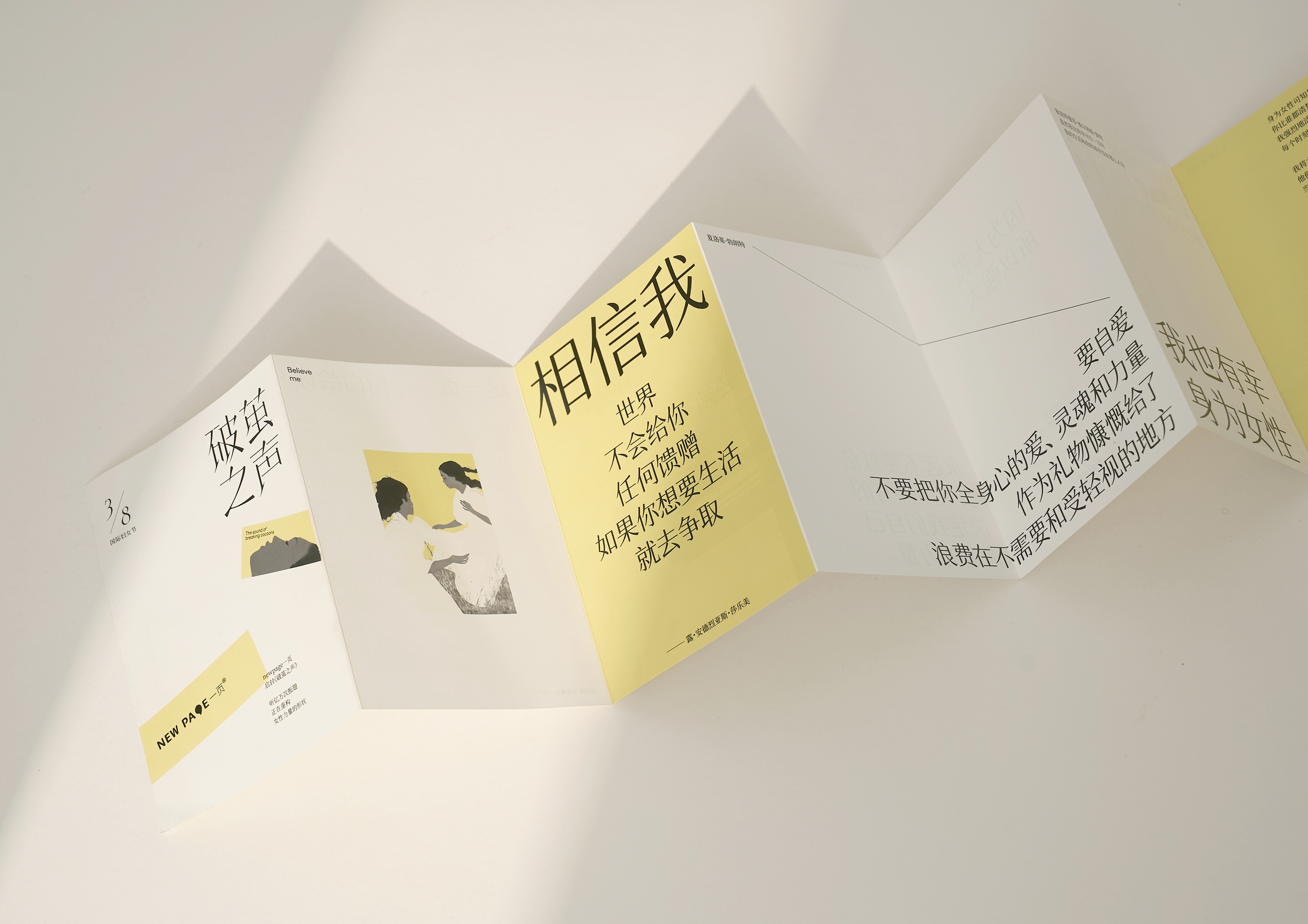 newpage一页三八特别企划 | 发布诗集《破茧之声》，助力女性精神成长