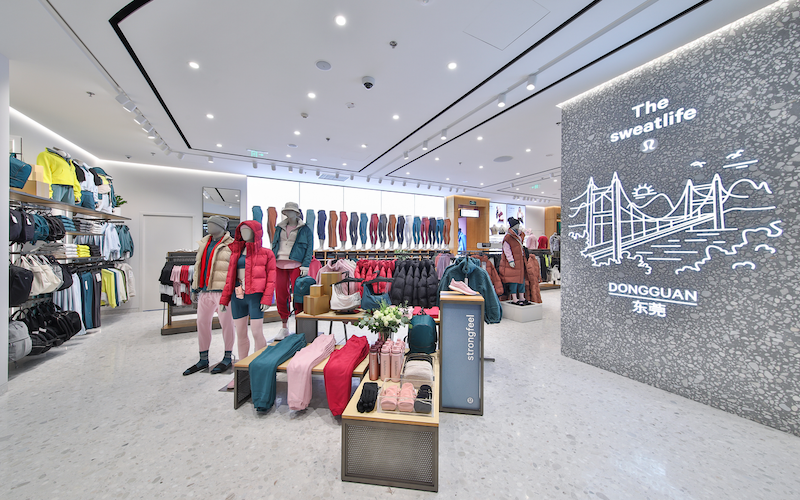 lululemon 东莞首店开业，北上广深以外的门店数量占总数的 52%