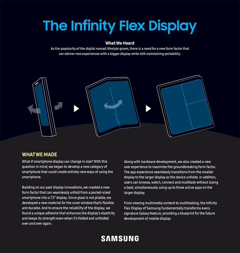 三星-折叠屏 infinity flex