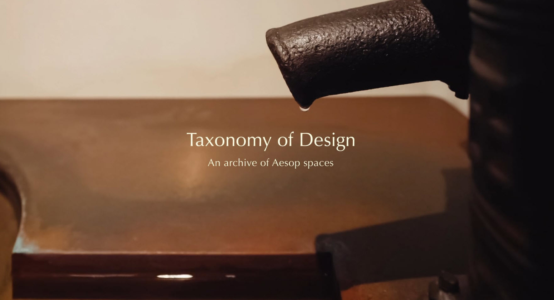 taxonomy of design-Aesop