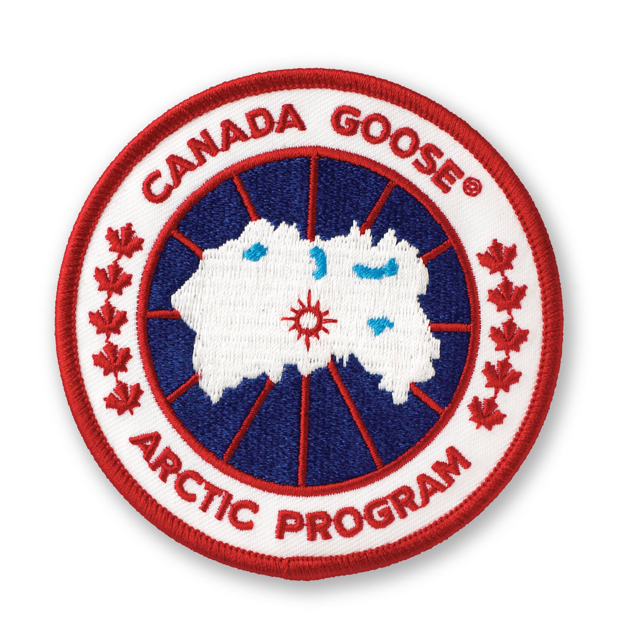 加拿大鹅logo 黑标图片